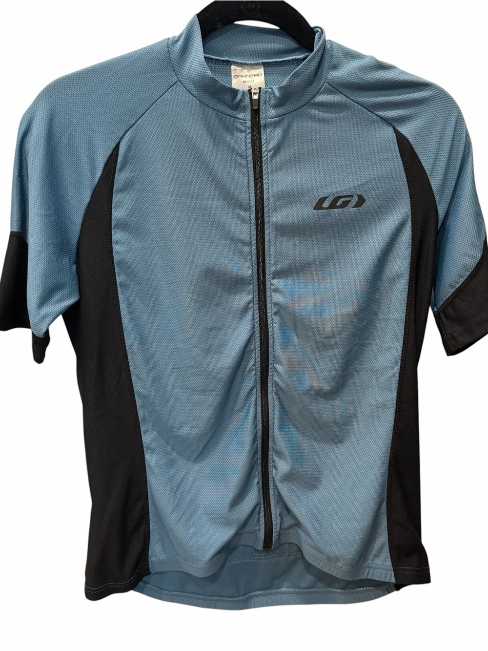 Louis Garneau Light Blue & Black Cycling Jersey